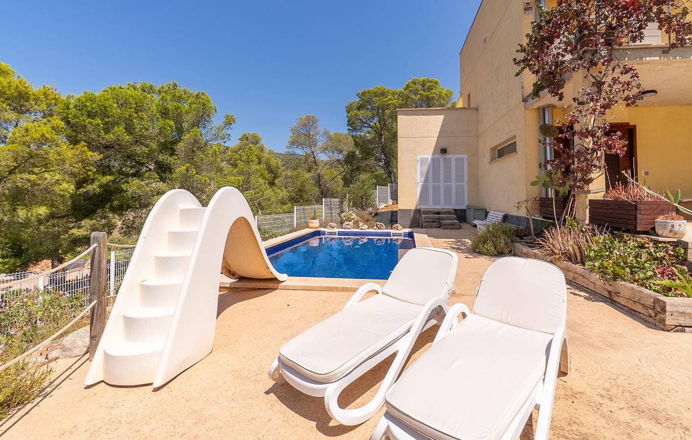 Foto 12 von 50: Wohnung mit Meerblick und Pool: 2km bis Playa de s'Hostalet