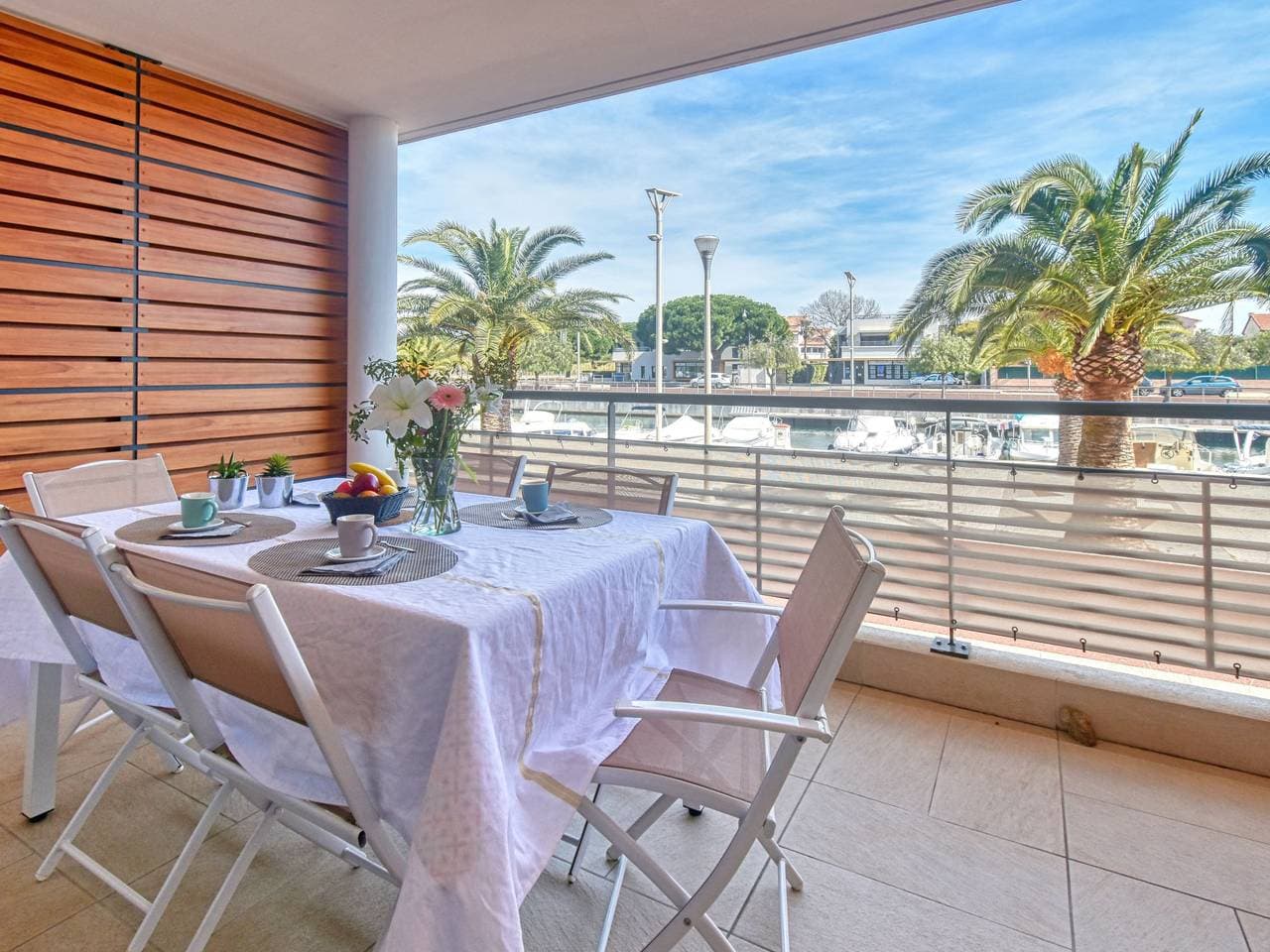 Port Fréjus II 3 km von Saint Raphaël: Schöne Residenz Le 4 Mats 1