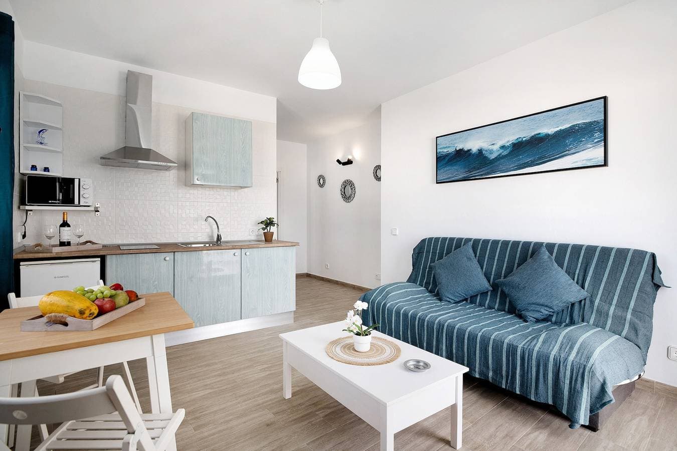 Foto 5 von 22: Ferienhaus "Viviendas El Pescador - Ancla" mit Meerblick, privater Terrasse & WLAN
