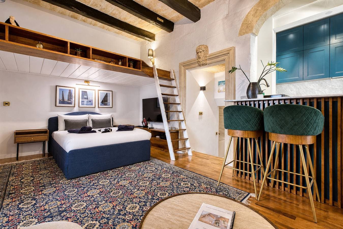 Foto 2 von 23: Ferienwohnung für 2 Personen mit Balkon