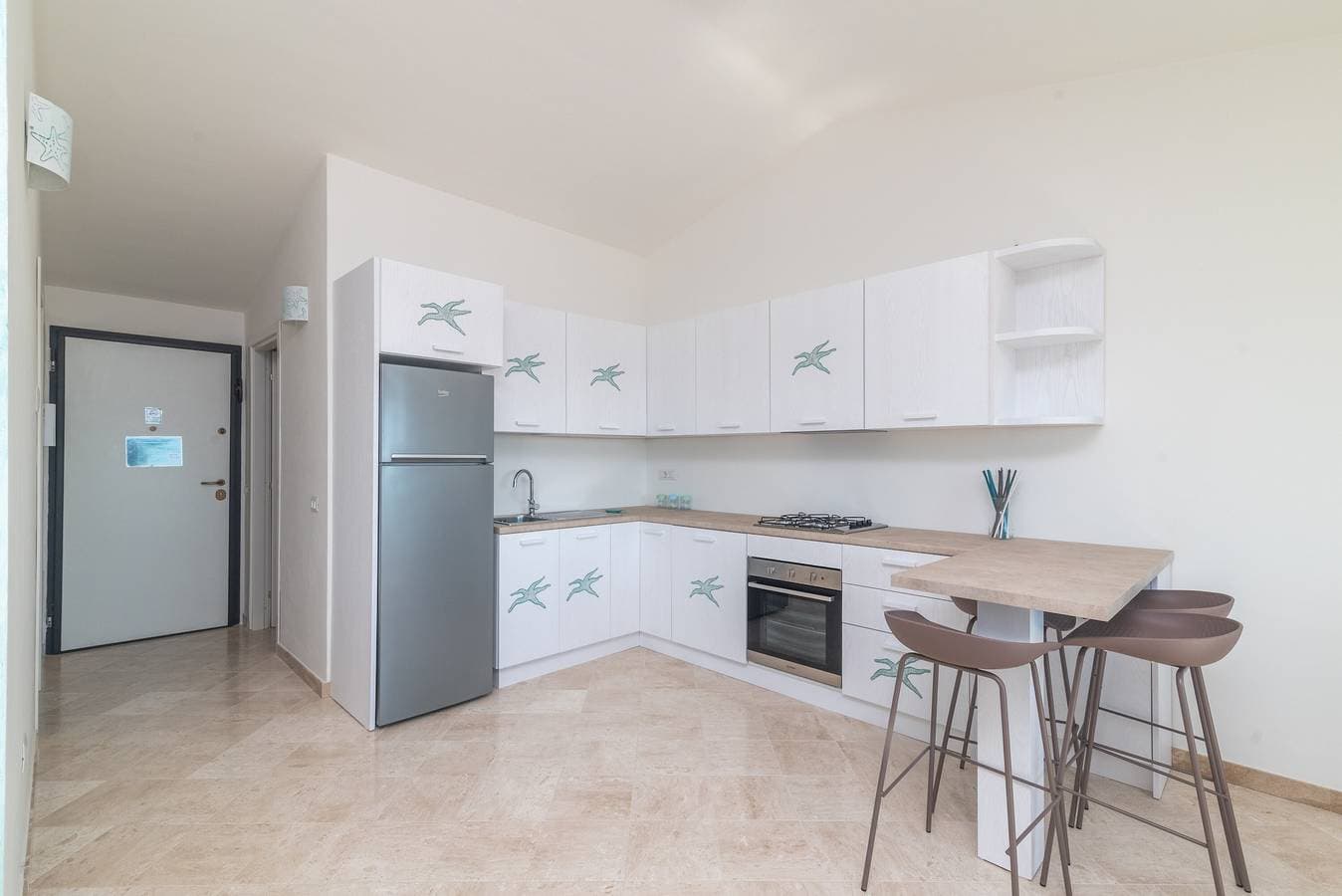 Foto 10 von 26: Ferienwohnung "Stella Maris" mit Meerblick, Gemeinschaftspool und privater Terrasse