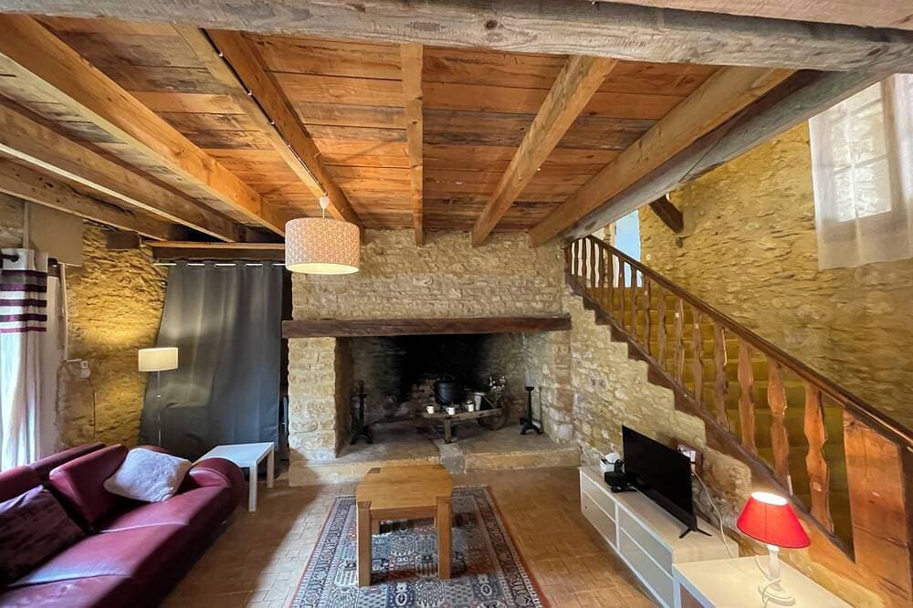 Foto 12 von 20: Cosy barn in Montignac Lascaux. 1.5km to Grottes de Lascaux. Pets welcome!
