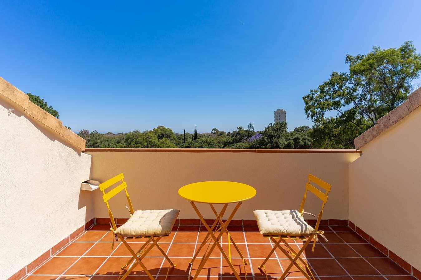 Foto 12 von 29: Ferienwohnung 'Lechuza Elviria Marbella 2' mit Gemeinschaftspool, Wi-Fi und Klimaanlage