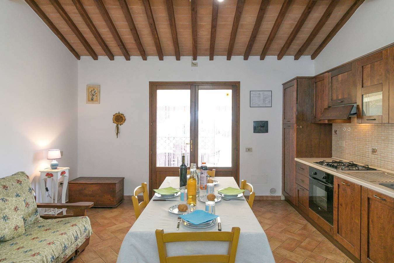 Foto 3 von 27: Bauernhof "Il Pino - Tiglio" mit Gemeinschaftspool, privater Terrasse und WLAN