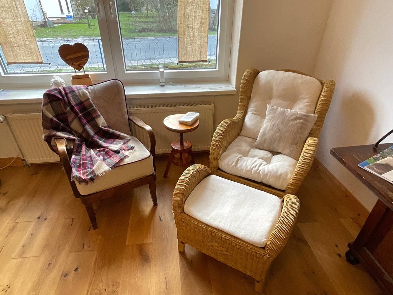 Foto 13 von 28: Ferienwohnung Kleines Glück direkt am Wasser, privater Garten, Terrasse und WLAN