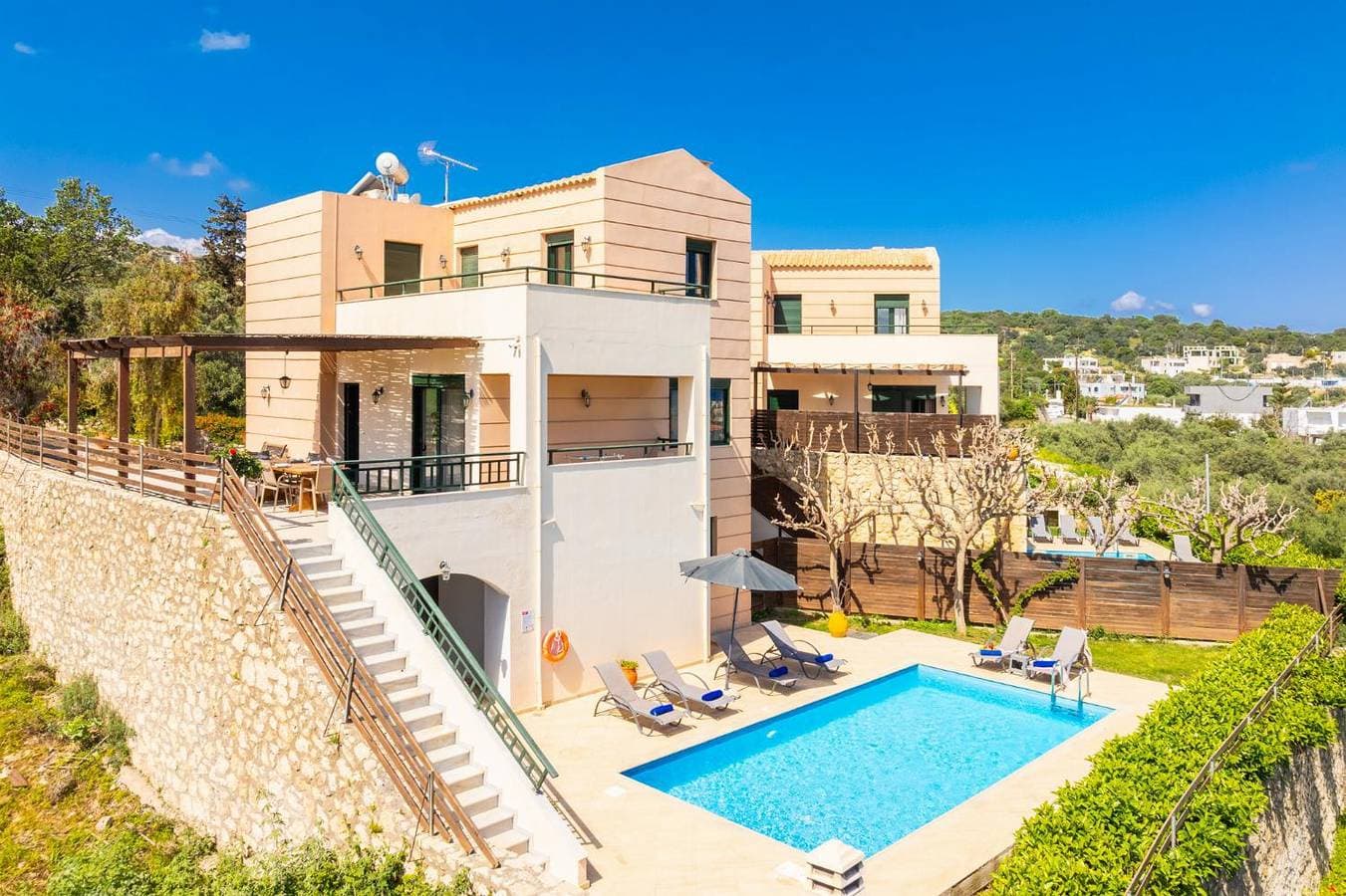 Foto 6 von 38: Villa für 7 Personen mit Meerblick