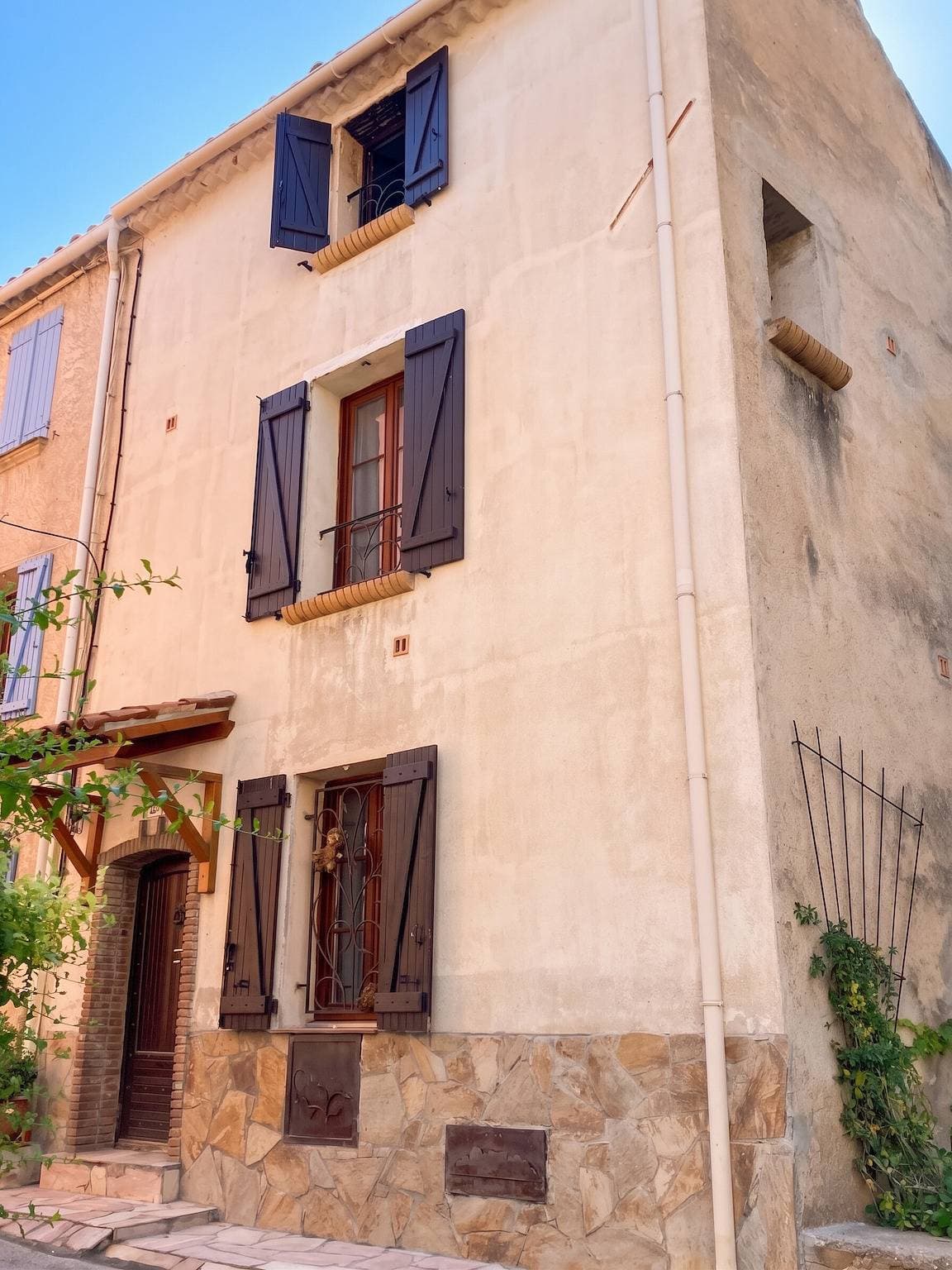 Foto 11 von 30: Charmantes Haus - Roquebrune-sur-Argens - Terrasse und Aussicht