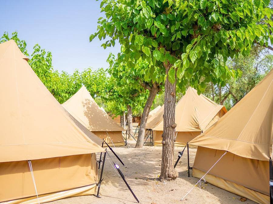 Foto 8 von 29: Camping Cambrils Caban - Zelt 3 personen - Glamping Rafal 1/3 pers