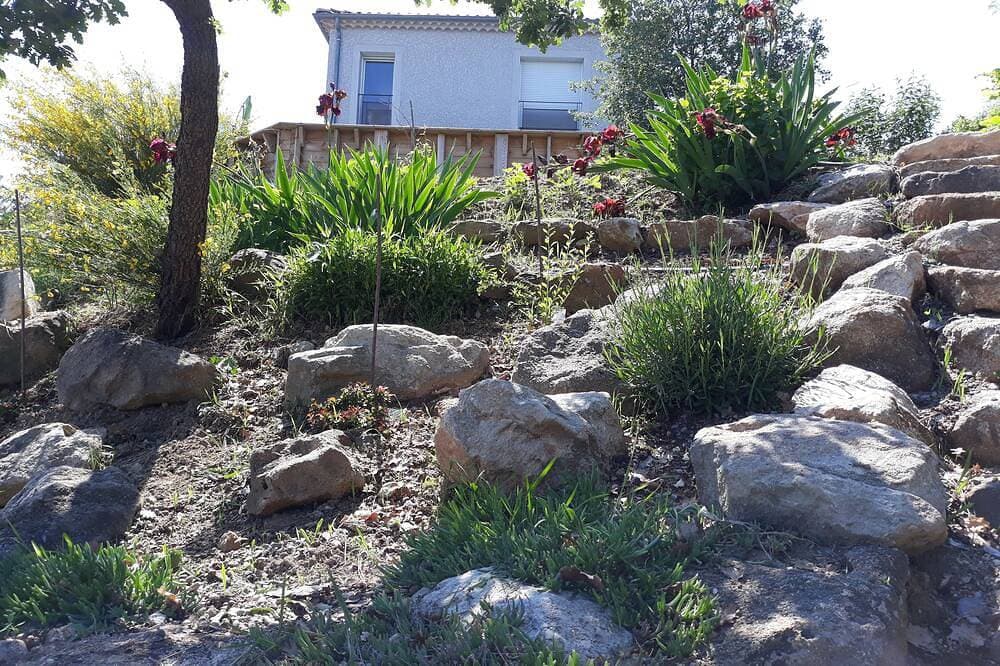 Foto 13 von 30: Tolles Haus, Pool und Panoramablick. Charakterdorf, südliche Ardèche.