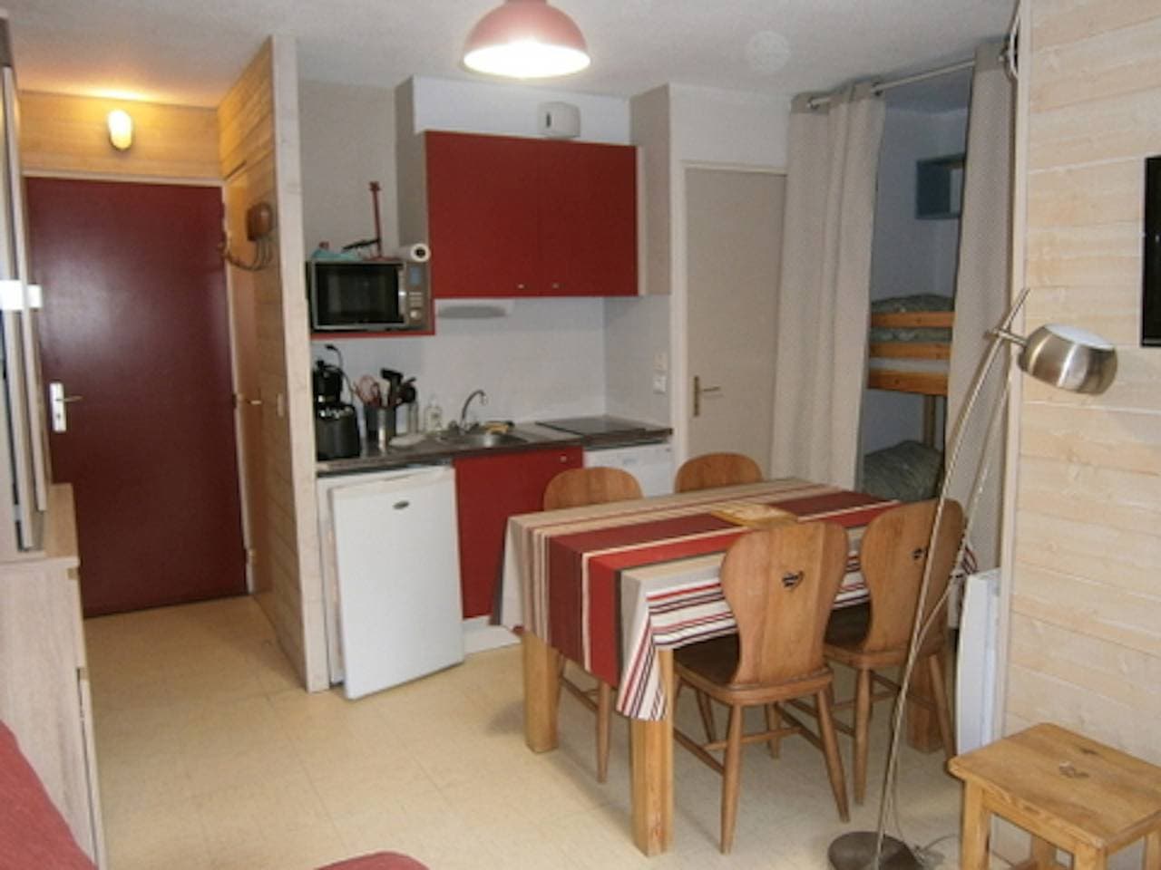 Foto 8 von 15: Gemütliches Appartement in Le Dévoluy 28 m² mit Bergblick