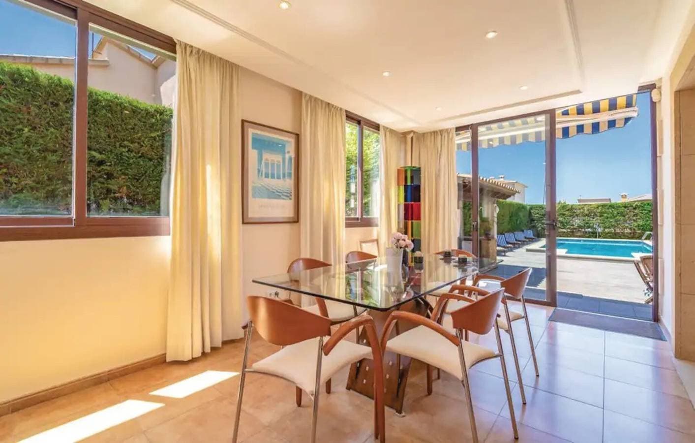 Foto 7 von 25: Villa 'La Mallorquina' mit Bergblick, WLAN und Klimaanlage