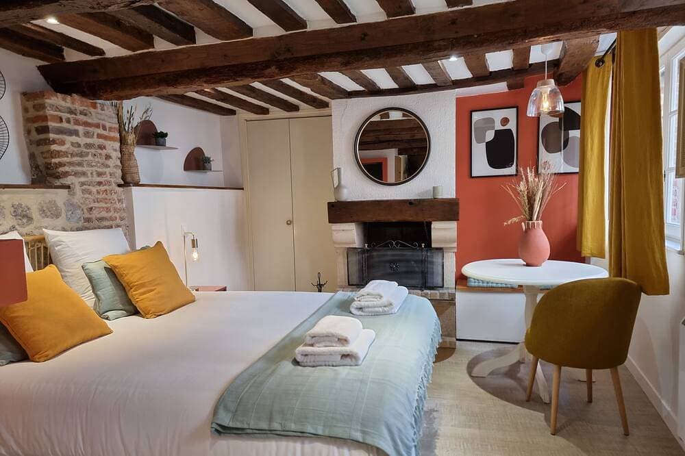 Le Temps d’une Pause | Gemütlich mit Kamin | Zentrum von Honfleur 1