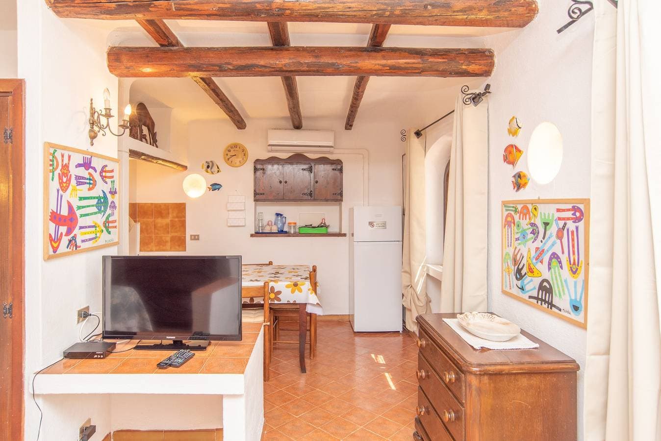 Foto 6 von 25: Einzimmerapartment in der Nähe dem Strand mit Garten