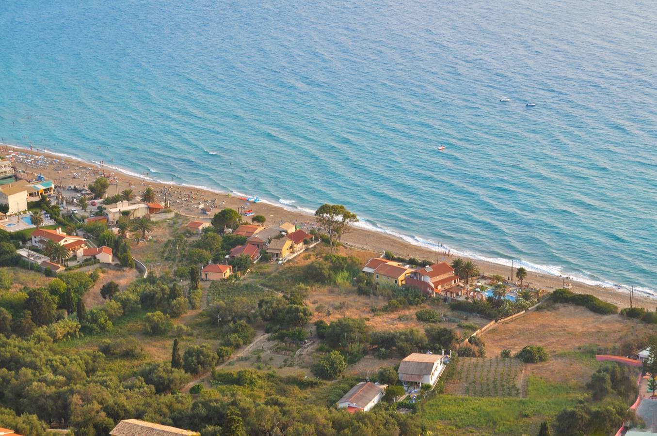Foto 7 von 25: Strandhäuser Yannis am Agios Gordios Strand auf Korfu