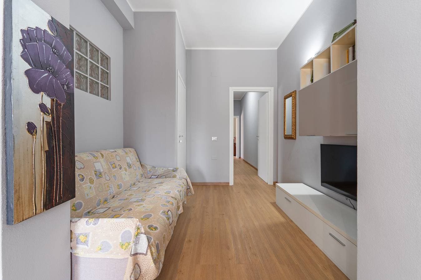 Foto 6 von 25: Apartment 'Di Pina' mit privater Terrasse, Gemeinschaftsgarten und Klimaanlage
