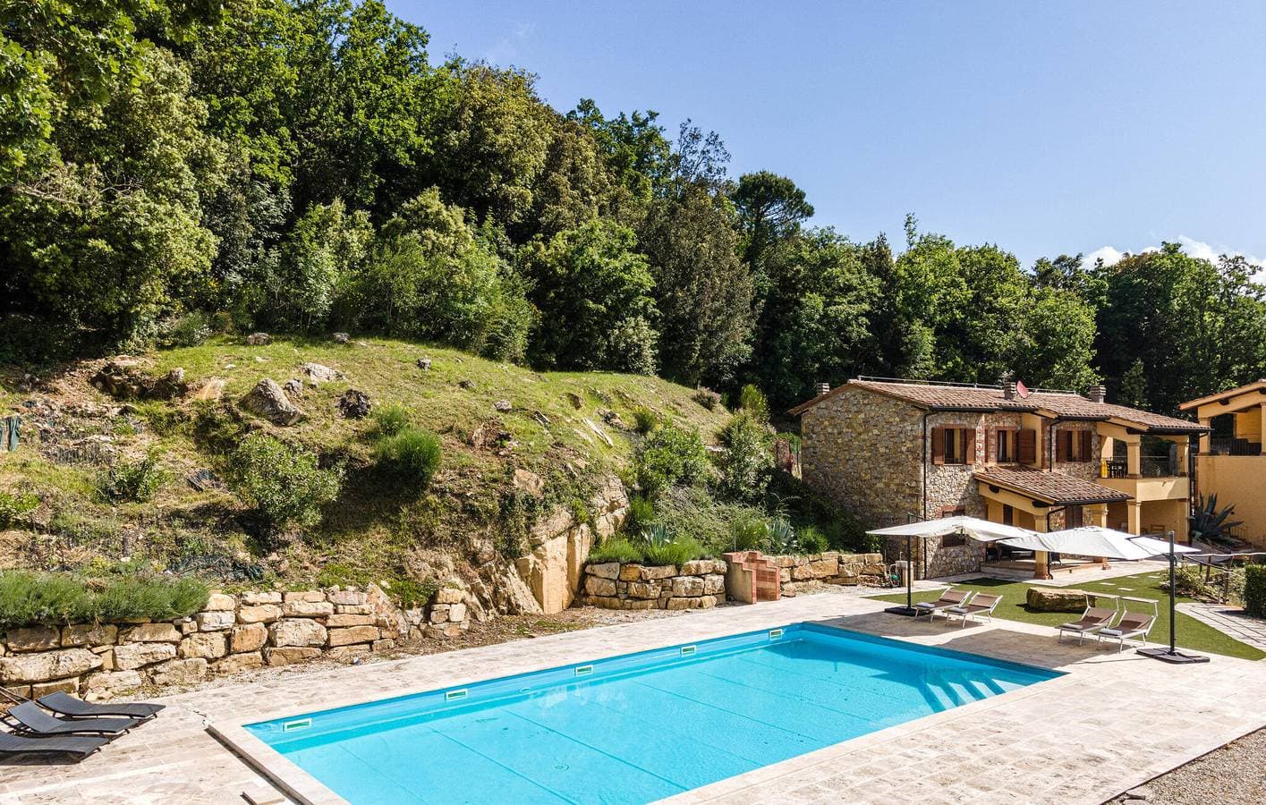 Foto 13 von 35: Geräumige Wohnung mit Pool und Parkplatz, 2 km von Monteverdi Marittimo entfernt