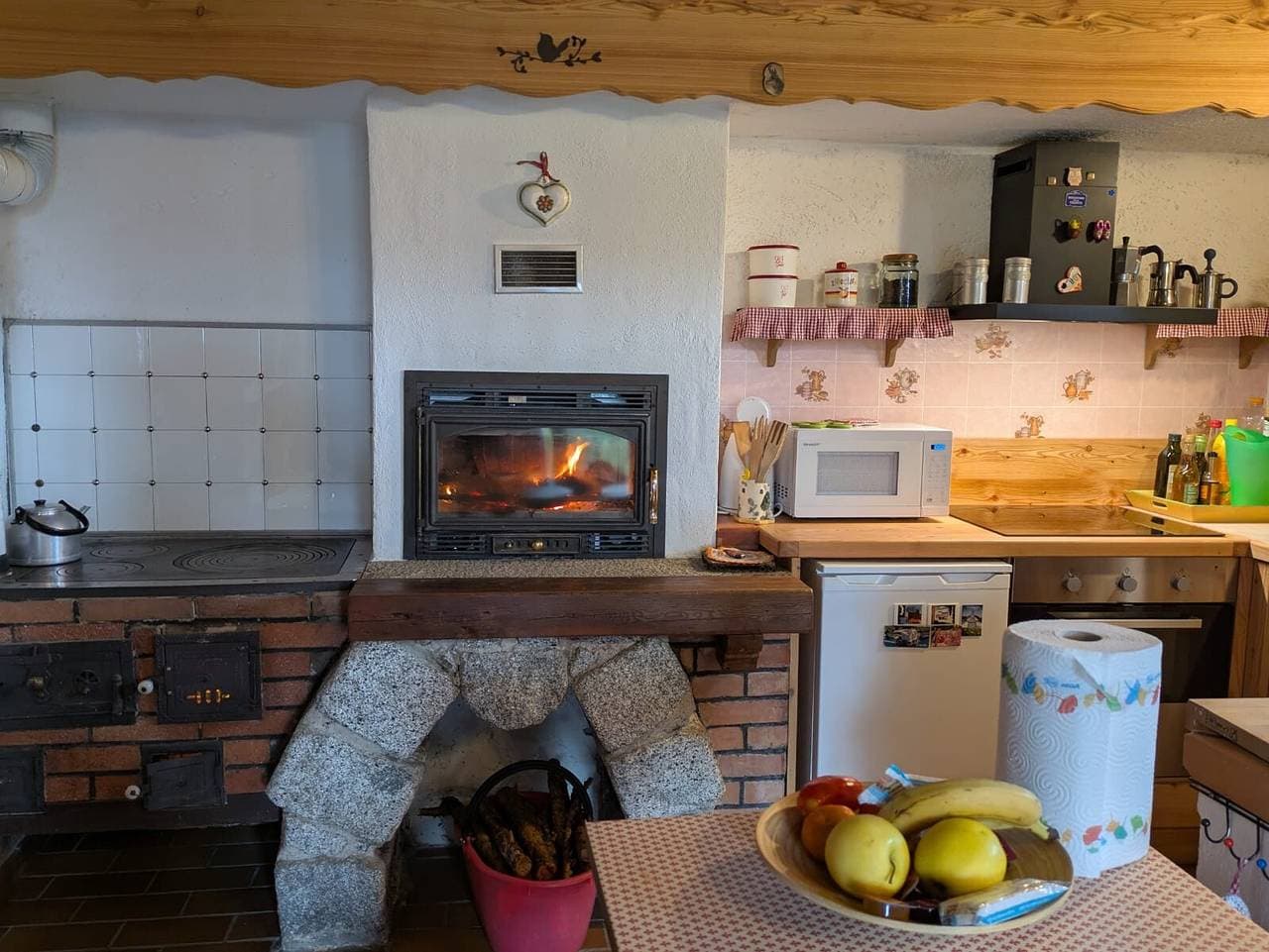 Foto 12 von 32: Ferienhaus "Baita Nido tra i Monti" mit Bergblick und Terrasse