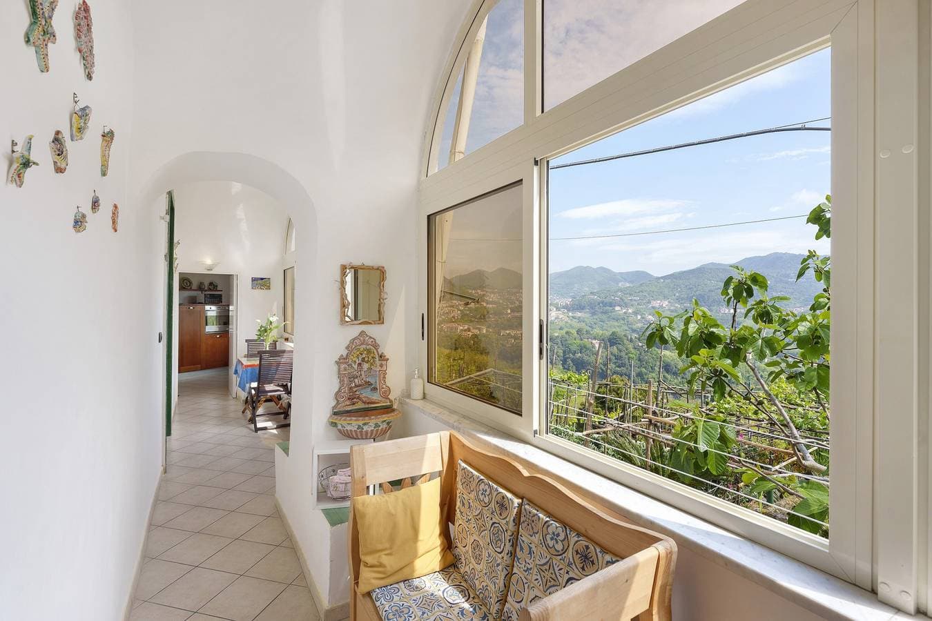 Foto 9 von 27: Ferienhaus 'Fortalba House Amalfi Coast' mit Meerblick, WLAN und Klimaanlage