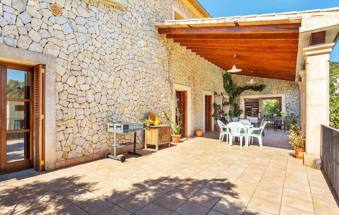 Foto 13 von 42: Gemütliche Wohnung mit Terrasse, Pool und BBQ in der Nähe von Mancor de la Vall