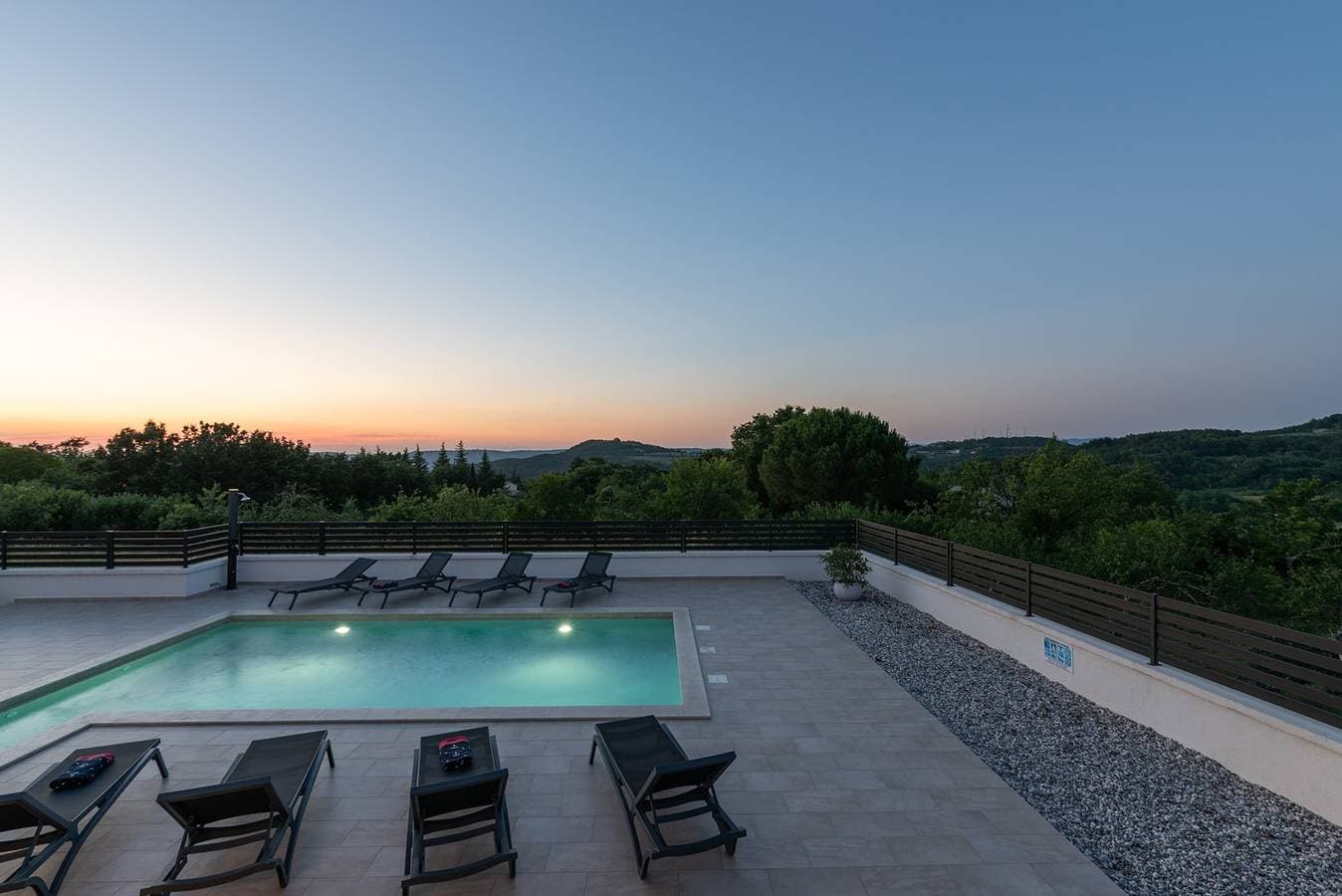 Foto 5 von 54: Moderne Villa in Karojba mit privatem Pool.