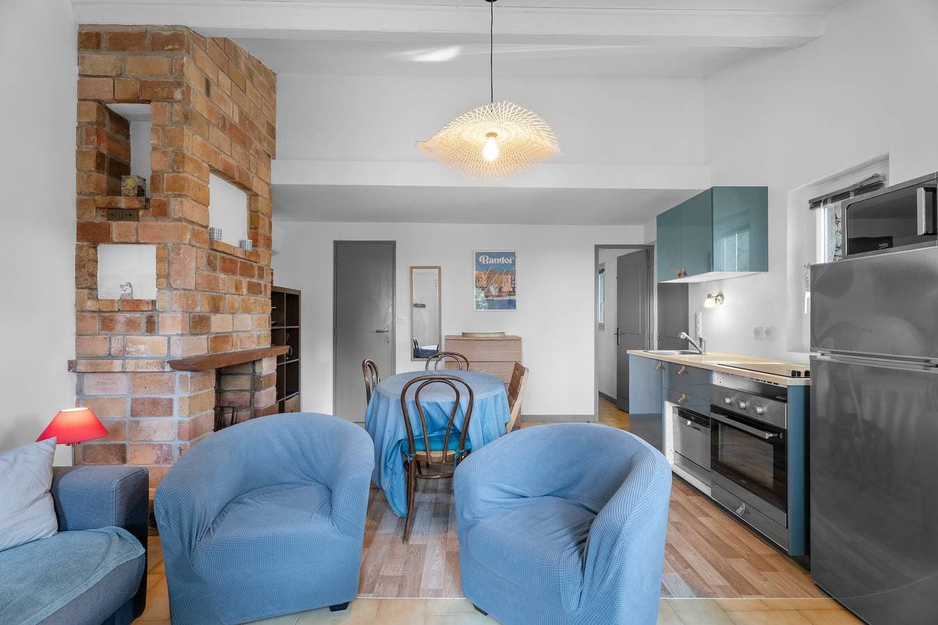 Foto 11 von 26: Ferienhaus „Gîte de Charme sous les Pins“ mit Meerblick, WLAN und Klimaanlage