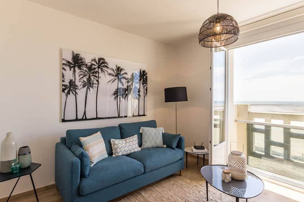 Apartment mit Meerblick, WLAN, Parkplatz, Inklusive Nebenkosten 1