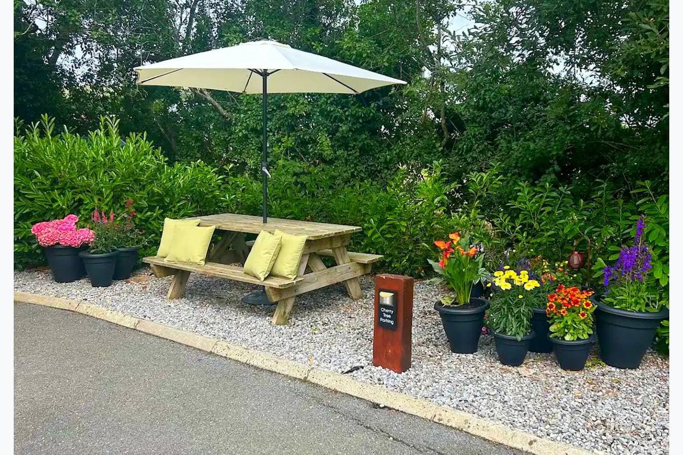 Foto 8 von 34: Ferienwohnung für 2 Personen mit Garten
