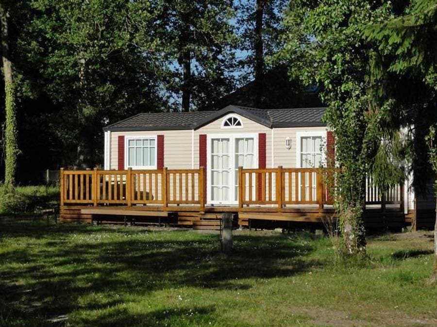 Foto 13 von 48: Camping Sunelia l'Etang de Sologne - Mobilheim 4 personen - Komfort 2 Zimmer