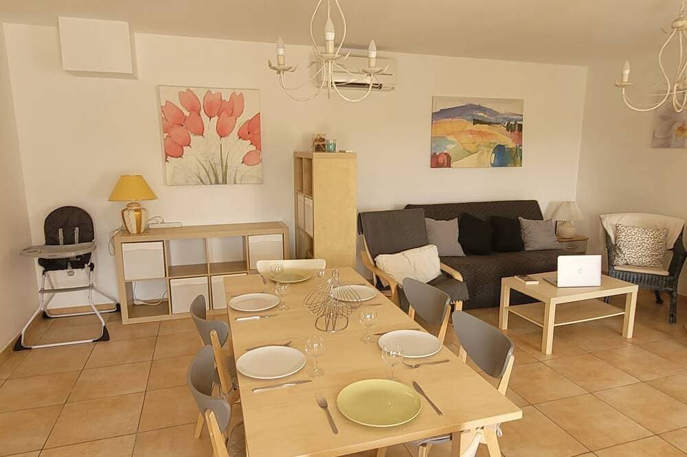 Foto 9 von 17: Air-conditioned villa with swimming pool Pets welcome