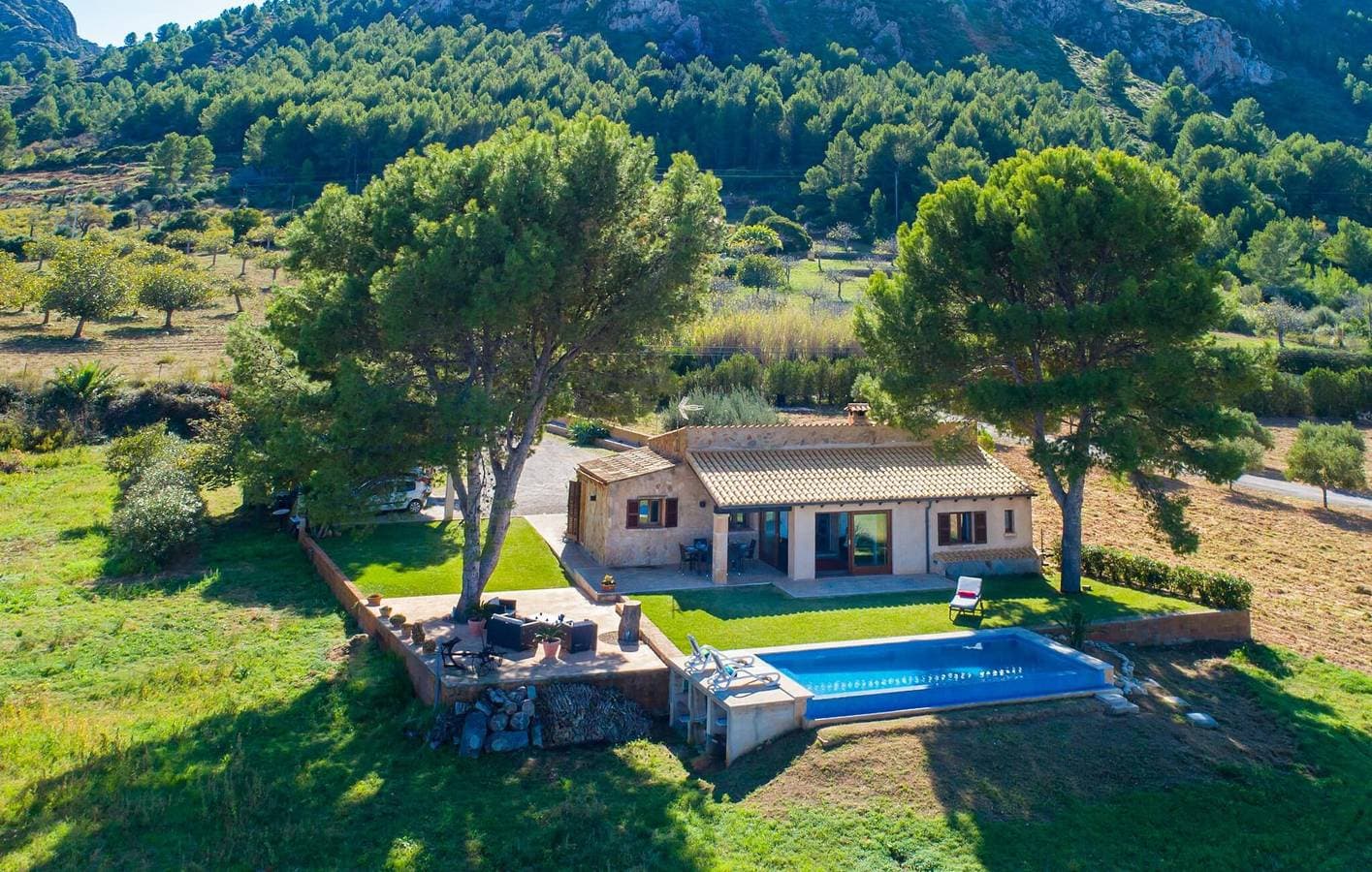 Appartement mit Meerblick, Pool, Grill und Klimaanlage - in Strandnähe 1