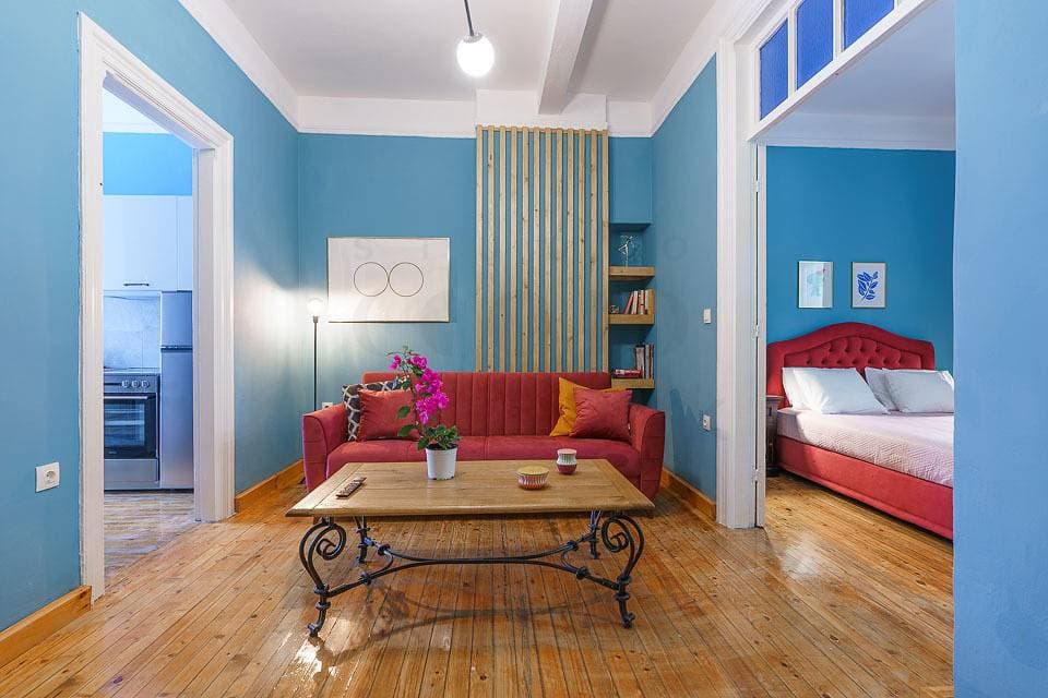 Foto 2 von 23: Luxury Art deco 1-Bed Apartment in Thessaloniki