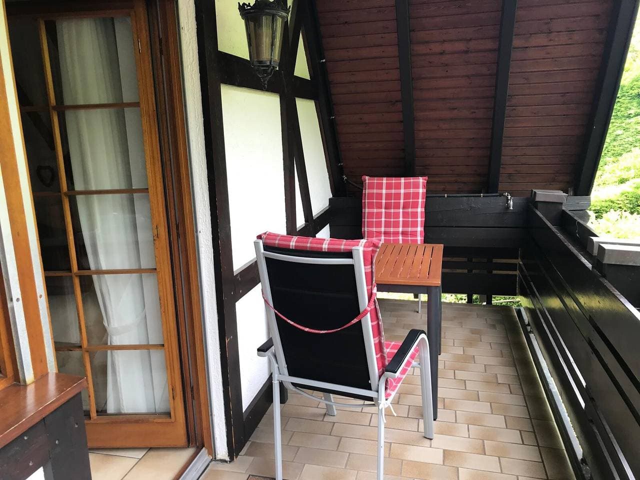 Foto 13 von 15: Ferienwohnung 'Nachtigall' mit Bergblick, Gemeinschaftsterrasse und Wi-Fi