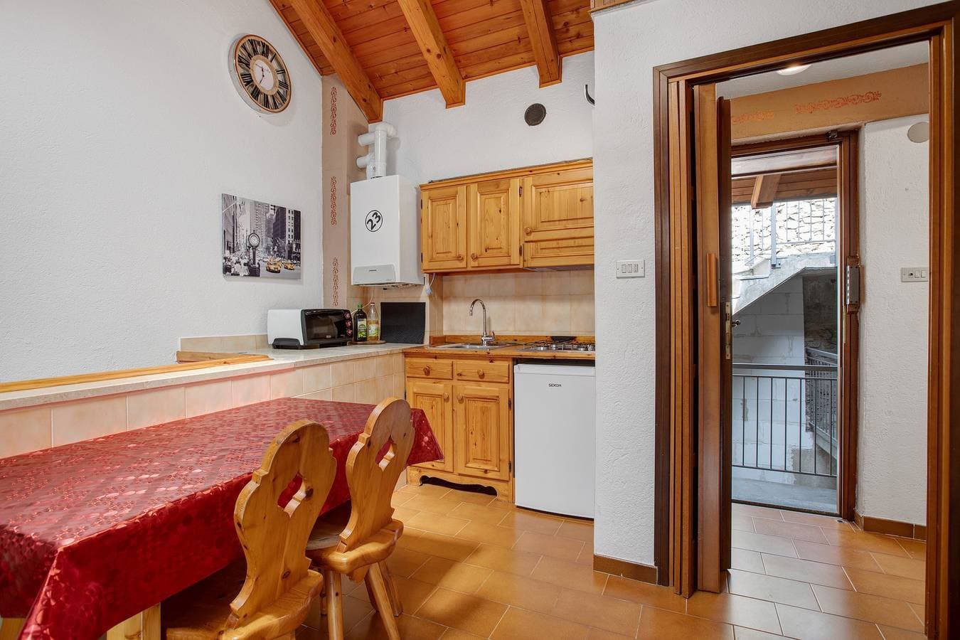 Foto 8 von 22: Apartment 'Ma Petite Maison' mit Bergblick und Balkon