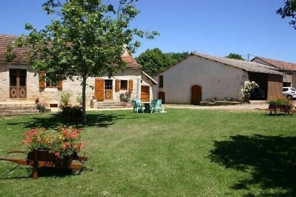 Foto 12 von 30: Ehemaliges Bauernhaus Causse de Limogne und Chemin de St Jacques de Comp