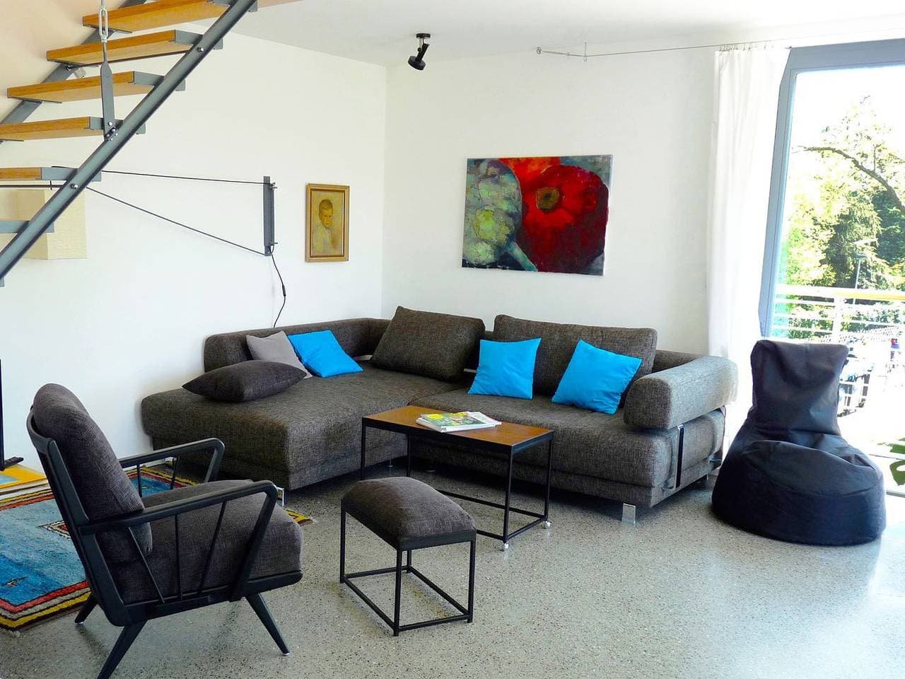 Foto 3 von 21: Ferienwohnung Am Landesteg - Maisonette mit 2 Balkonen exklusiv und am See
