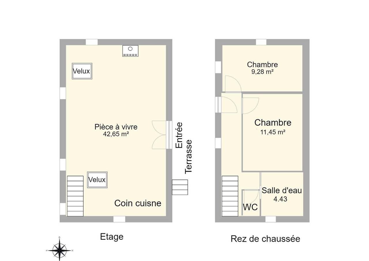 Foto 13 von 13: Gîte du Tomple, Côté Prairie 4/6 personnes