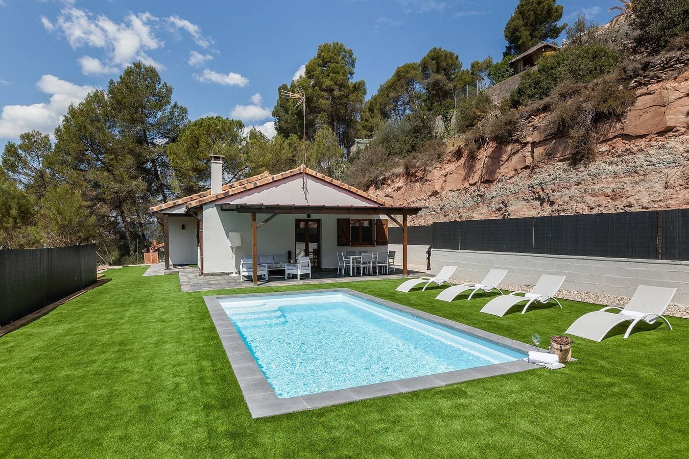 Foto 4 von 35: Chalet „Les Roques“ mit Bergblick, WLAN und Klimaanlage