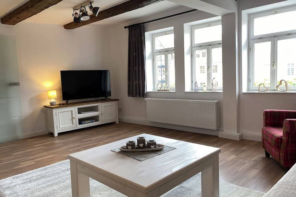 Foto 7 von 13: Gemütliche Ferienwohnung im sanierten Fachwerkhaus mit Altstadtblick