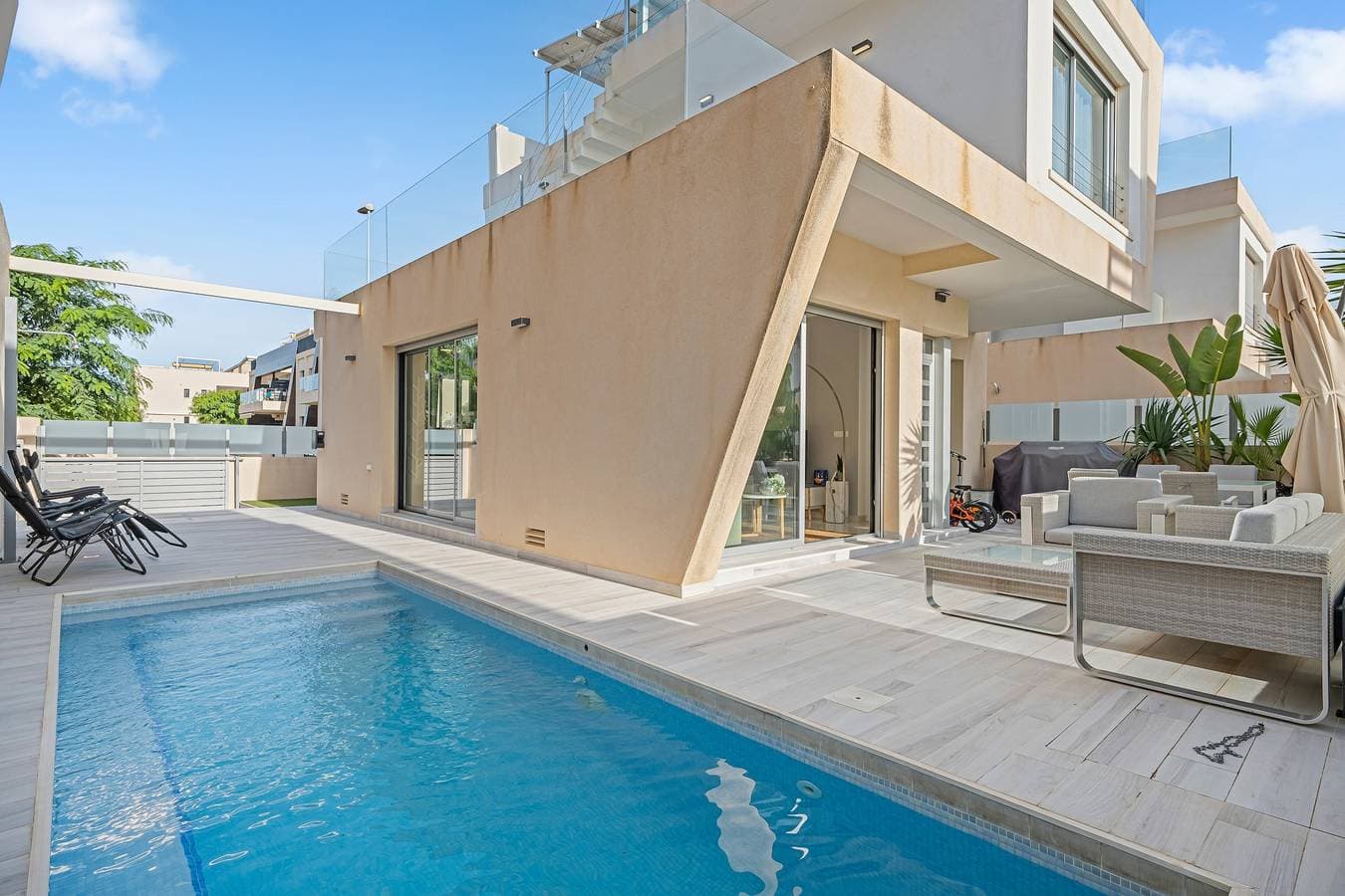 Foto 2 von 40: Villa „Del Mar 16“ mit Meerblick, WLAN und Klimaanlage