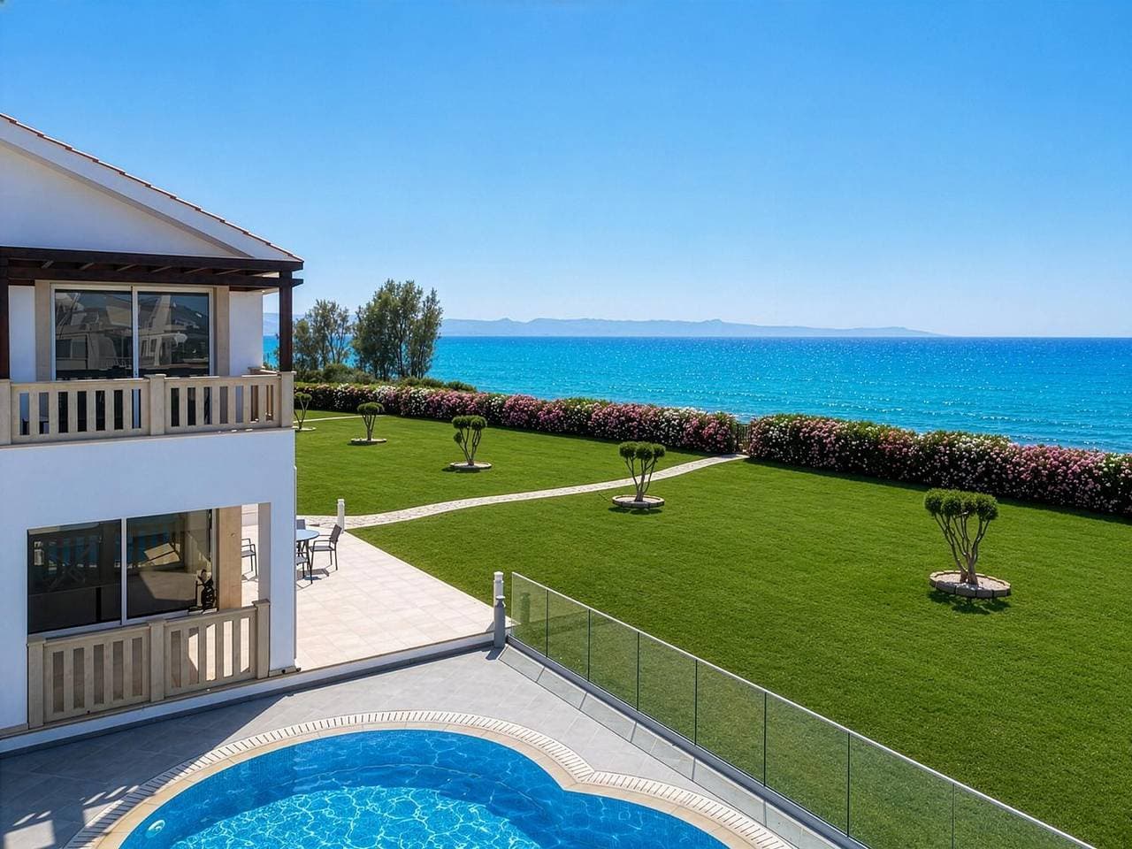 Foto 7 von 26: Villa für 6 Personen mit Balkon