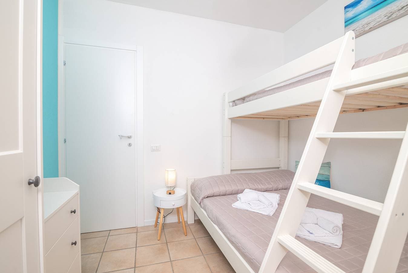 Foto 9 von 20: Ferienwohnung 'Villa Clelia' mit privater Terrasse, privatem Garten, Klimaanlage und WLAN