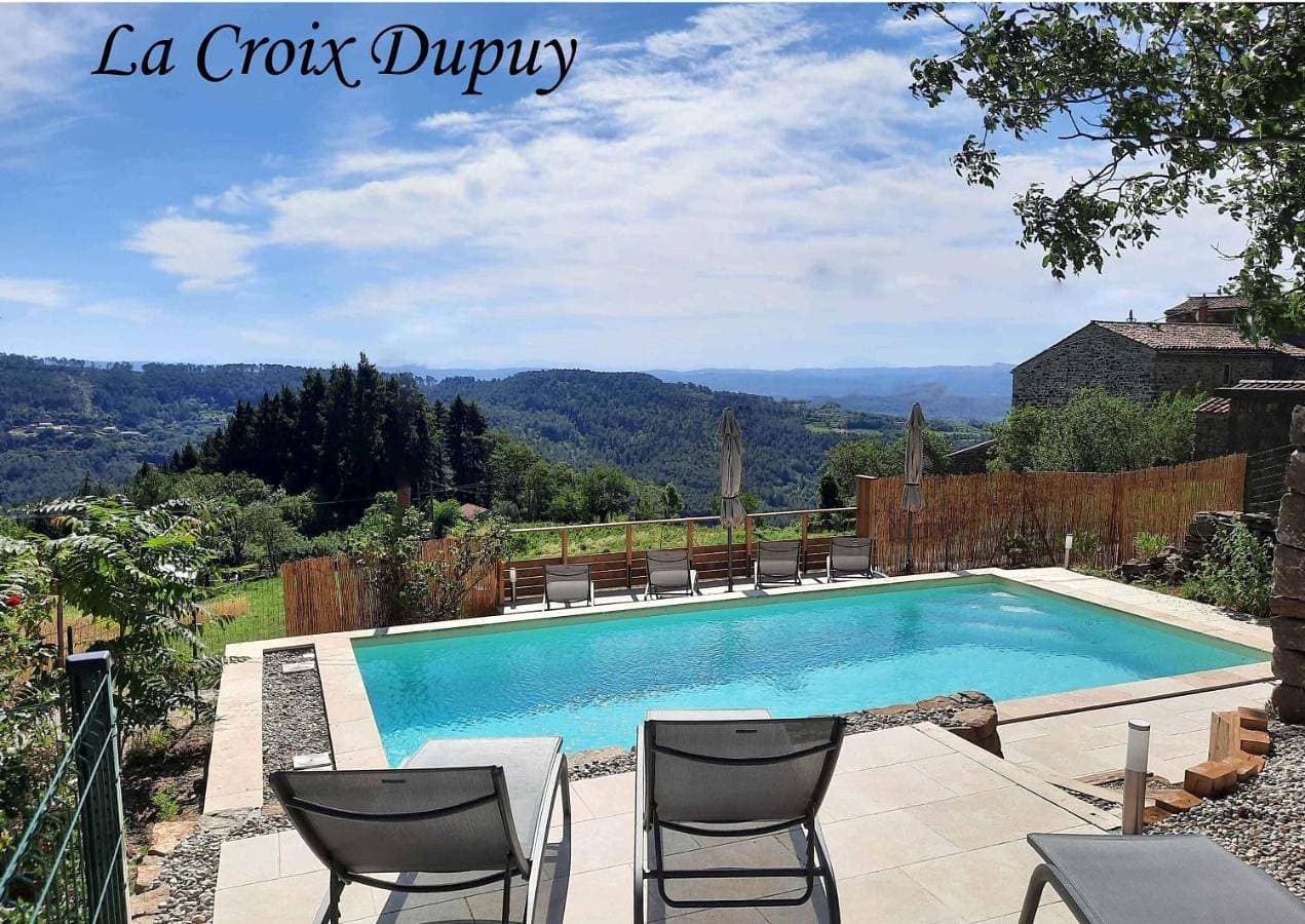 Komfortables Ardèche Haus Mit Panoramaausblick 1