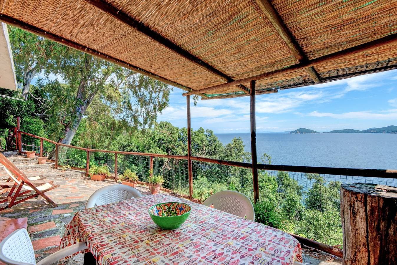 Foto 3 von 14: Appartamento Taccola – Agriturismo Cotetonda am Meer mit privater Terrasse