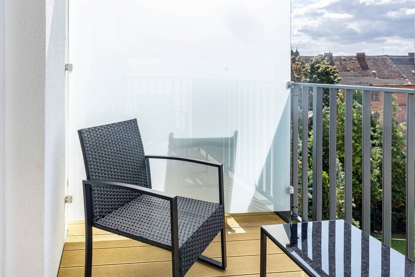 Foto 13 von 21: Apartment 'Modernes Loft An Der Elbe' mit Balkon, WLAN und Klimaanlage