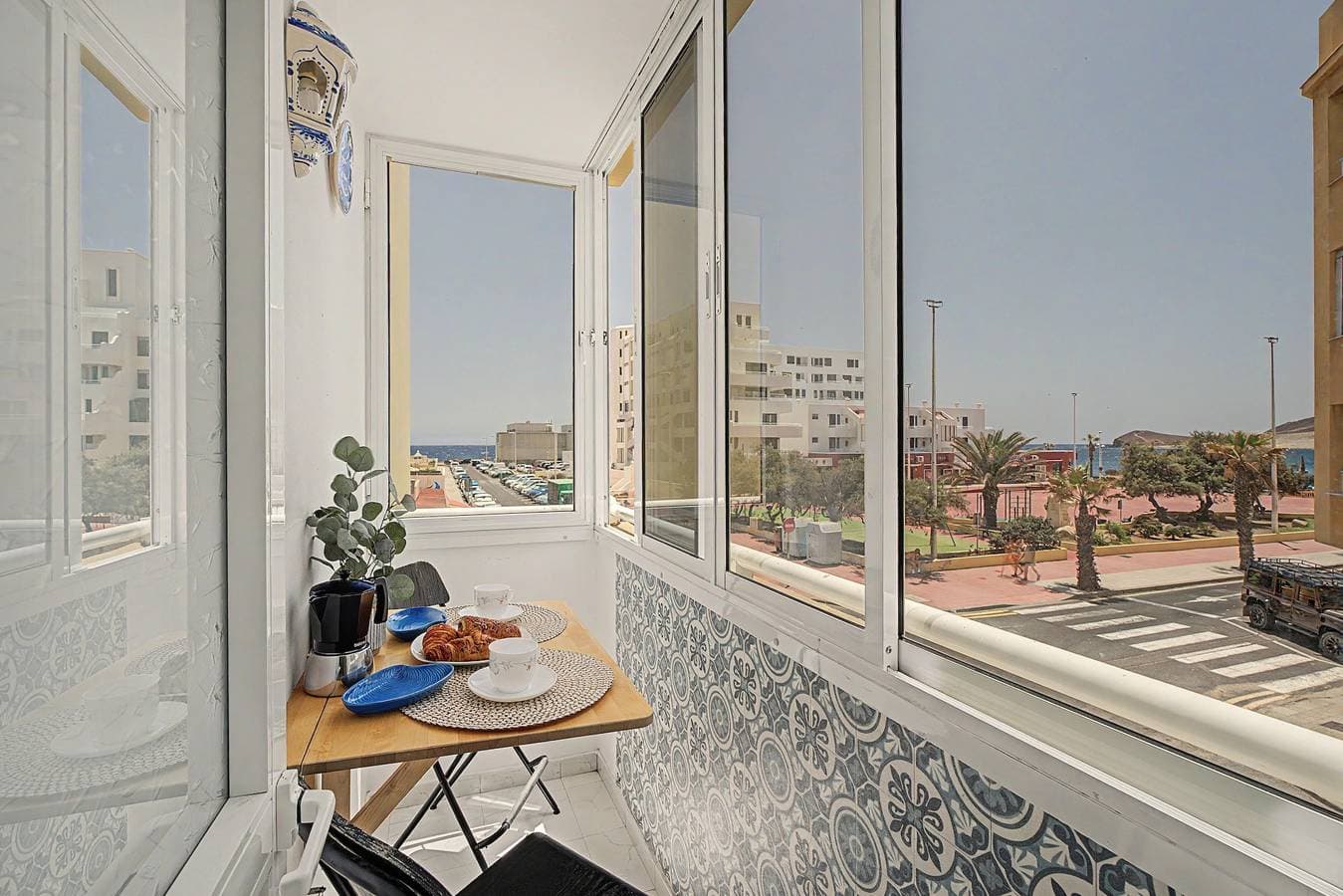 Foto 3 von 29: Ferienwohnung 'Brisas Del Medano' mit Meerblick, Balkon und WLAN