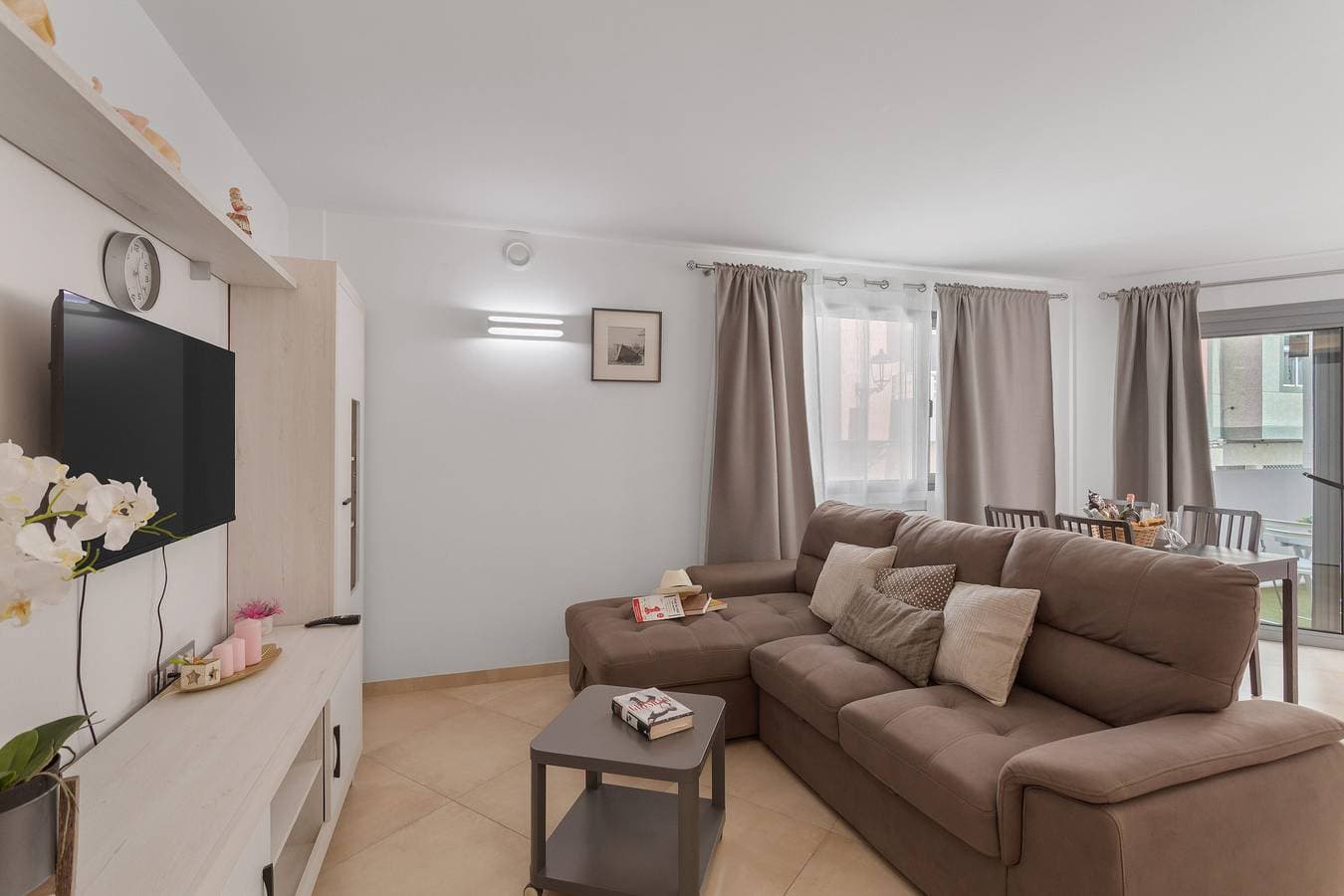 Foto 6 von 34: Ferienwohnung 'Sunset Star' mit Meerblick vom Solarium, privatem Balkon und WLAN