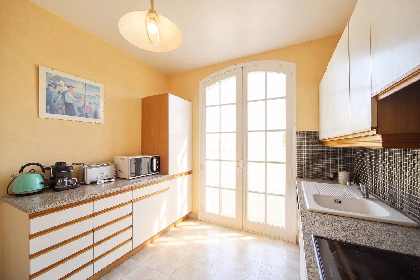 Foto 6 von 26: Gemütliche Wohnung in Mont-près-Chambord - 100 m² - Terrasse