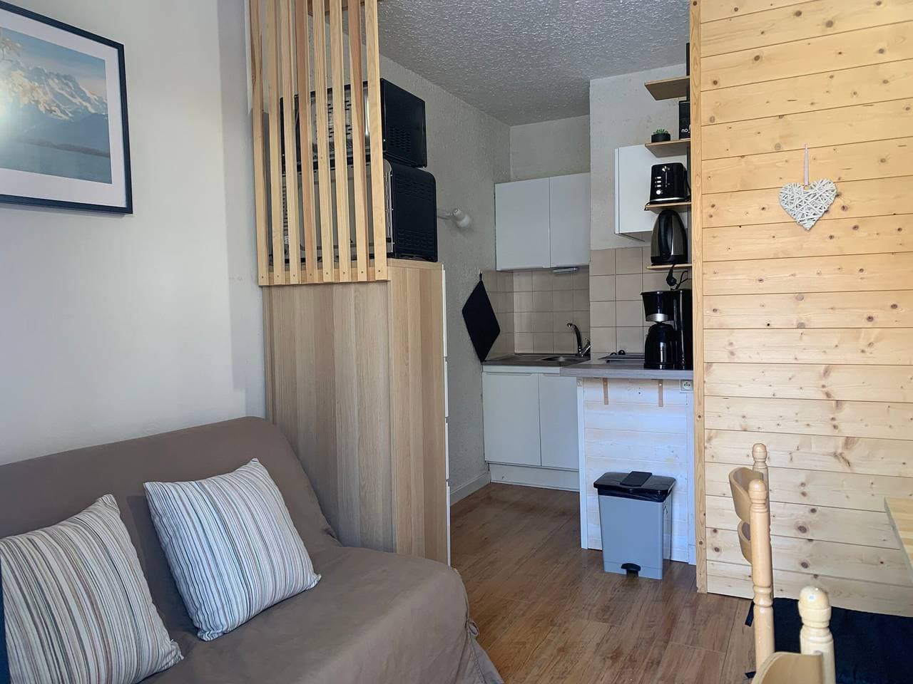 Foto 10 von 13: Renoviertes Studio für 4, nahe Gondelbahn in Pra Loup