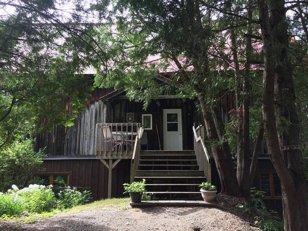 Foto 8 von 28: Die Scheune - ein Treffpunkt, 80 Hektar am Gatineau Park