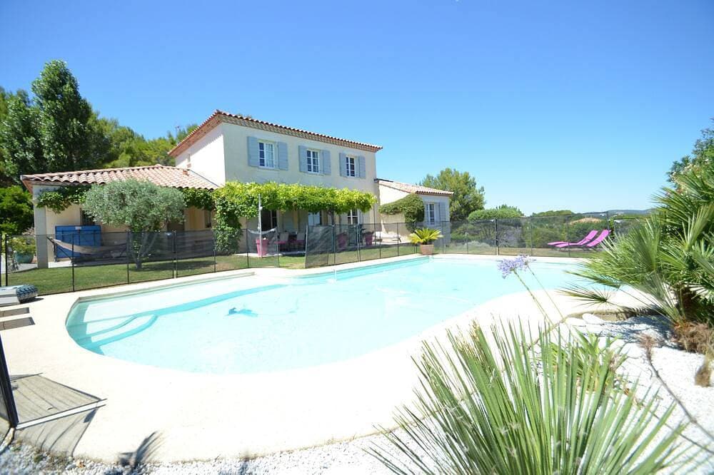 Haus 190 m2, in der Nähe von Montpellier und Stränden, Schwimmbad, dominante Aussicht, ruhig 1